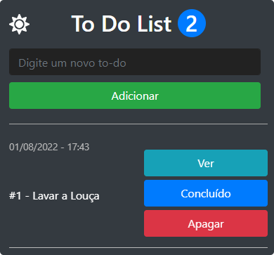 Projeto Lista de Tarefas